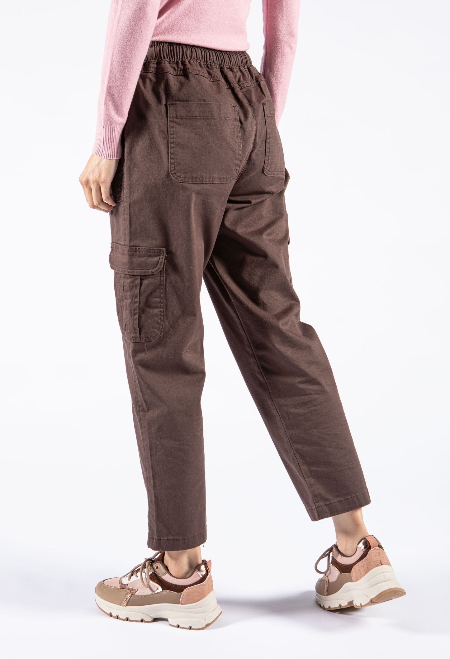 Pull On Cargo Trousers