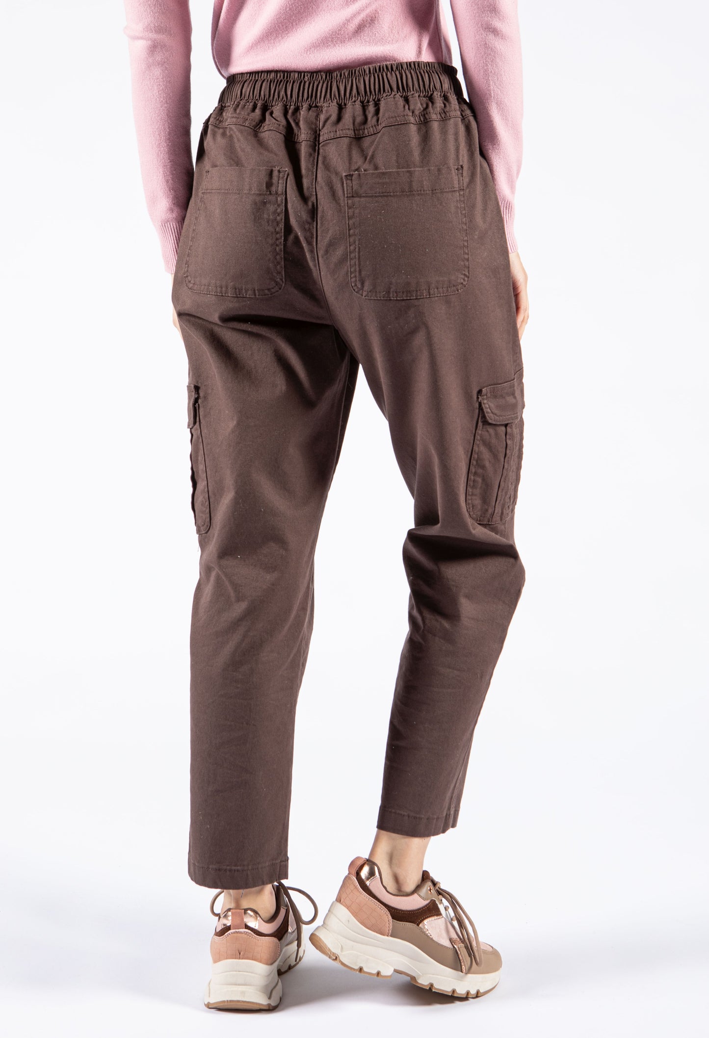 Pull On Cargo Trousers