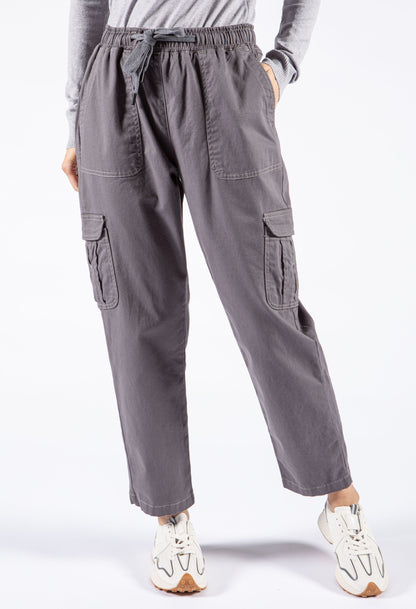 Pull On Cargo Trousers