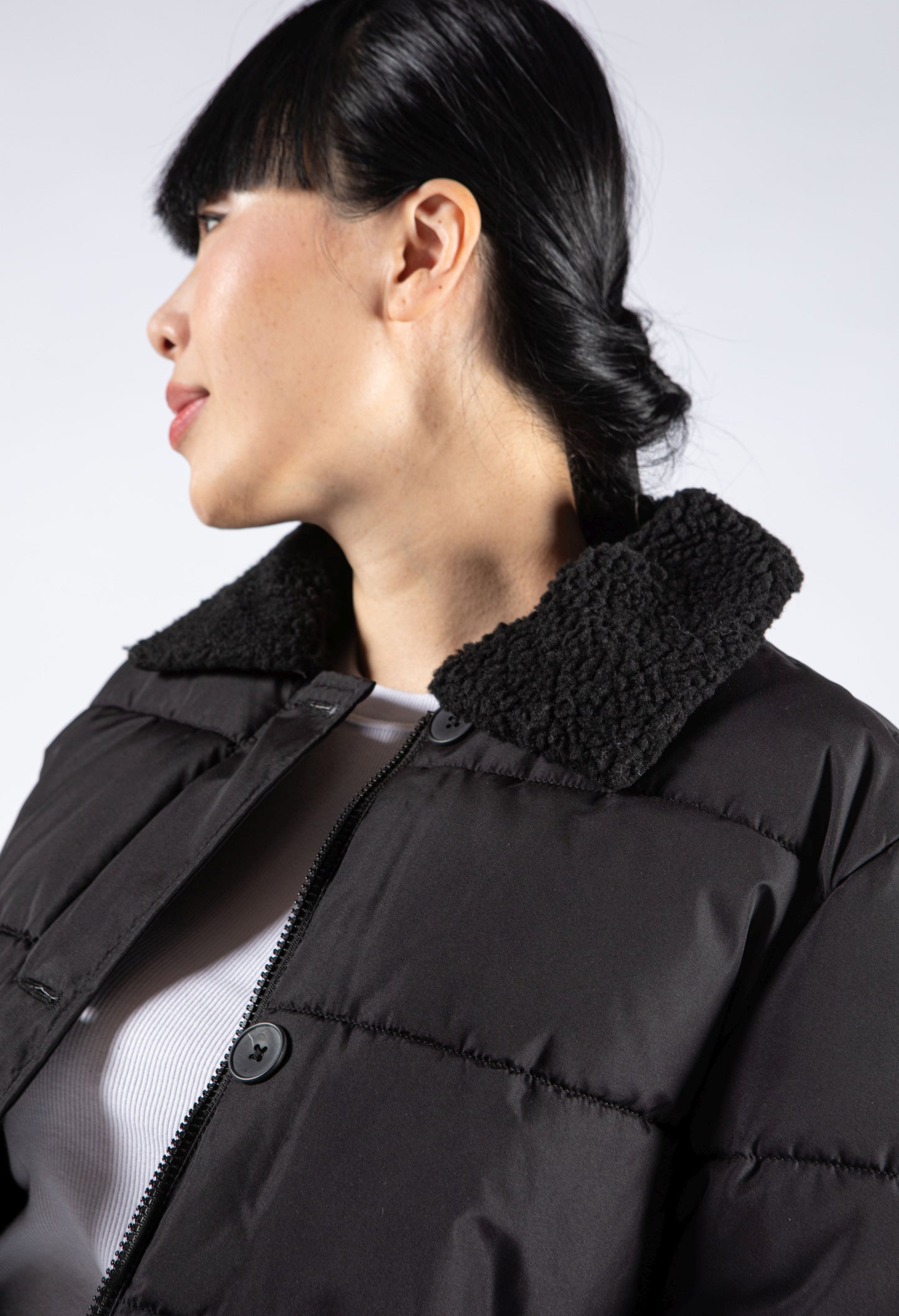 Borg Collar Coat