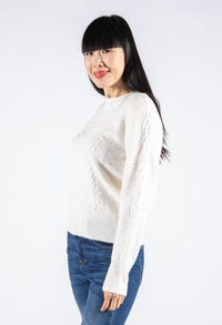 Cable Knit Bobble Pullover