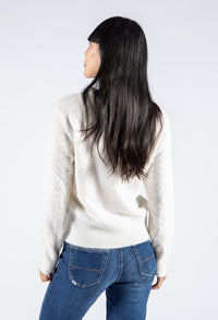 Cable Knit Bobble Pullover