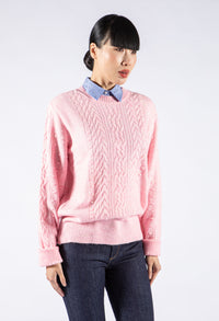 Cable Knit Bobble Pullover