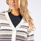 Fair Isle Knit Cardigan