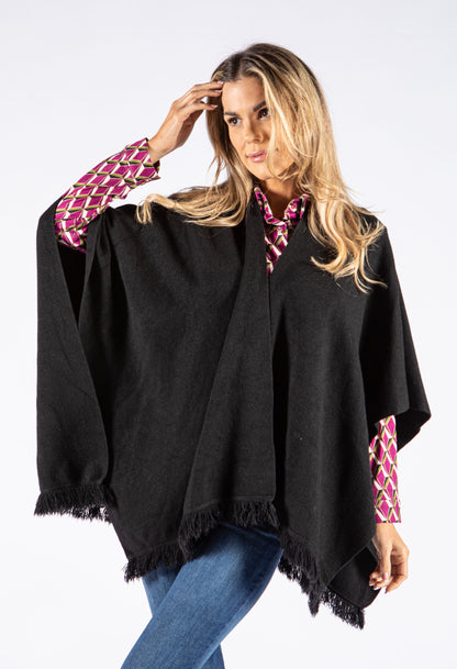 Tassel End Poncho