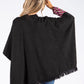 Tassel End Poncho