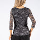 Floral Lace Detail Top