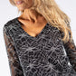 Floral Lace Detail Top