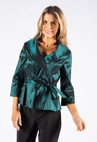 Tie Front V Neckline Top