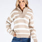 Quarter Zip Knit Pullover-1