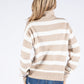 Quarter Zip Knit Pullover-1