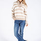 Quarter Zip Knit Pullover-1