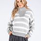 Quarter Zip Knit Pullover-1