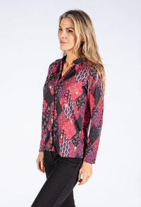 Mixed Print Blouse