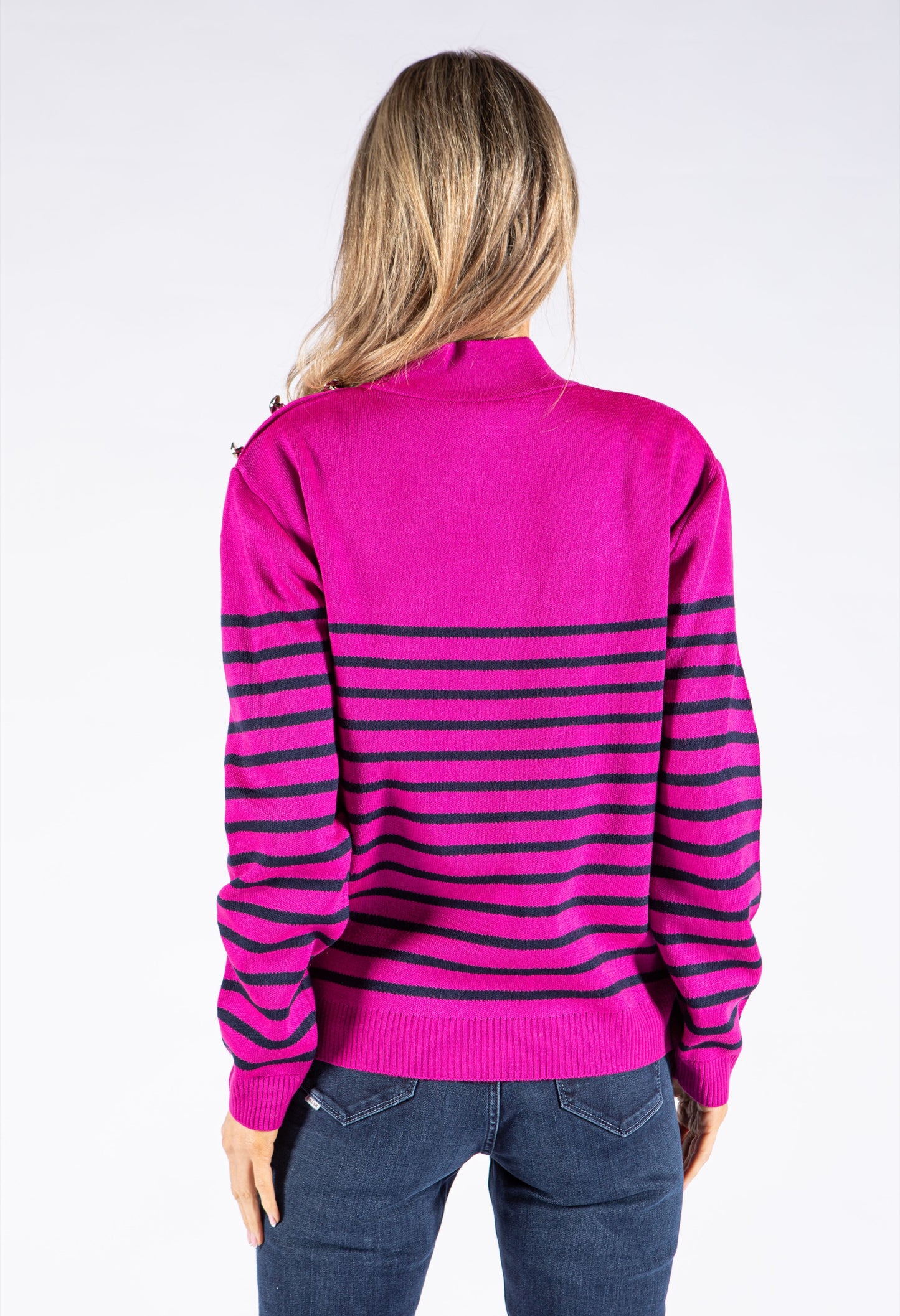 Striped Pullover Knit