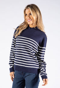 Striped Pullover Knit