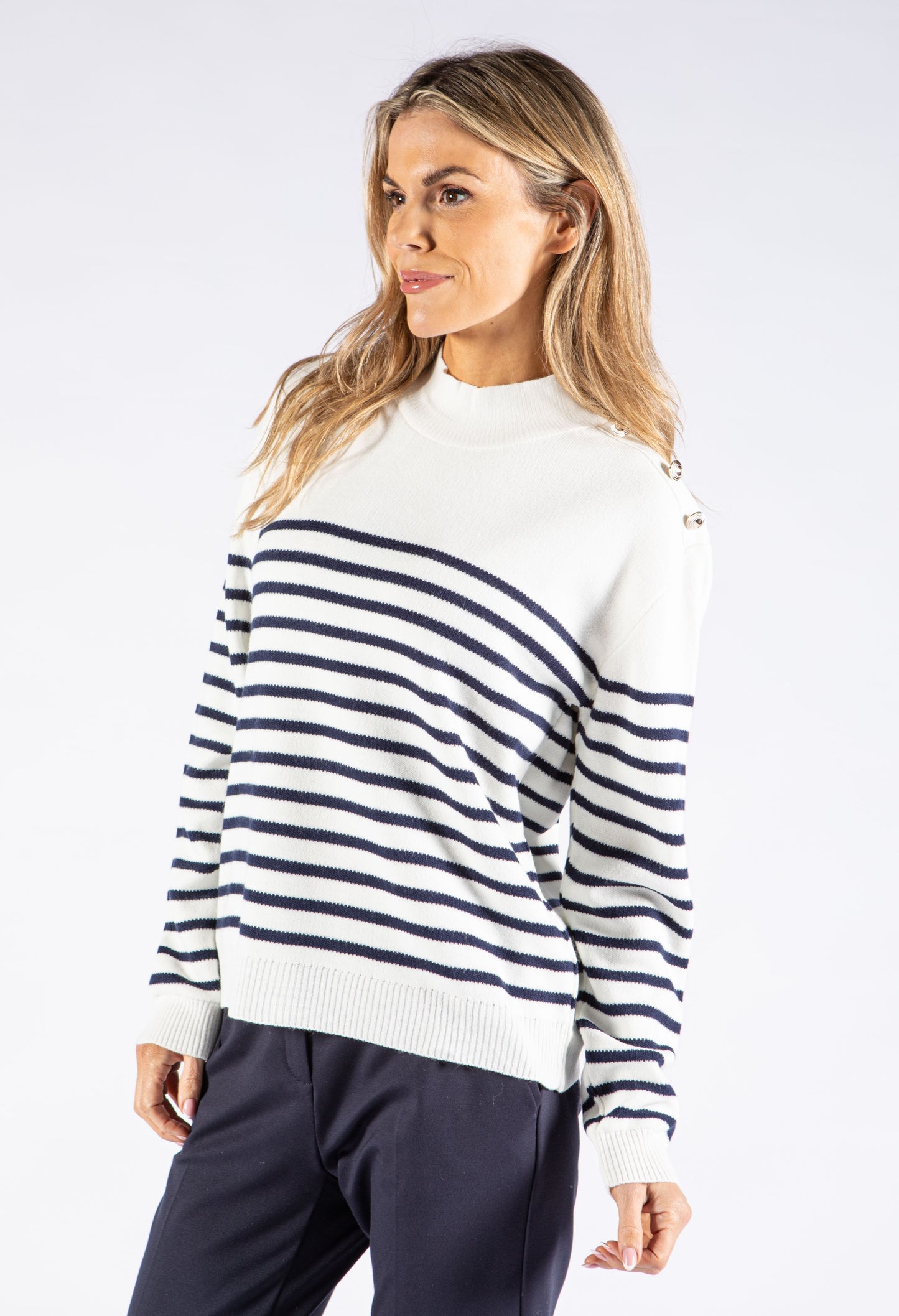 Striped Pullover Knit