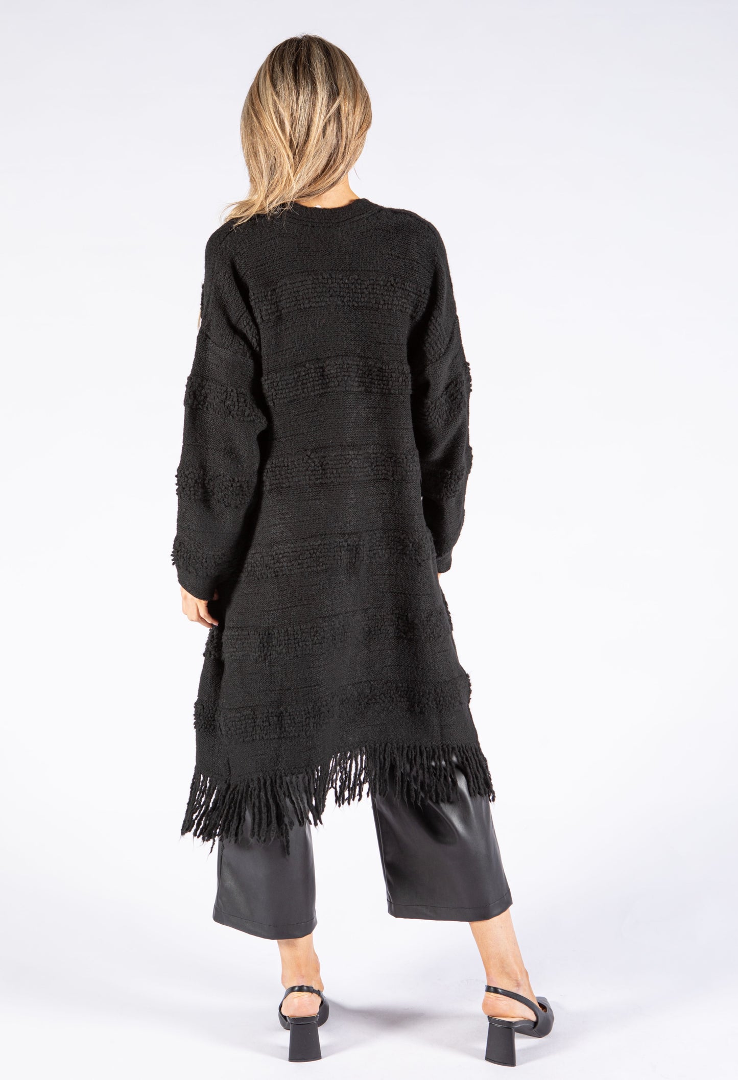 Fringe Detail Cardigan