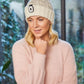 Chunky Knit Hat with Removable LED Light