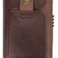 Leather Belt and Card Slider Wallet