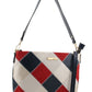 Cross Pattern Shoulder Bag