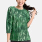 Shirt Green Waves Top