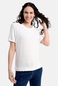 Shirt Structure Plain Top