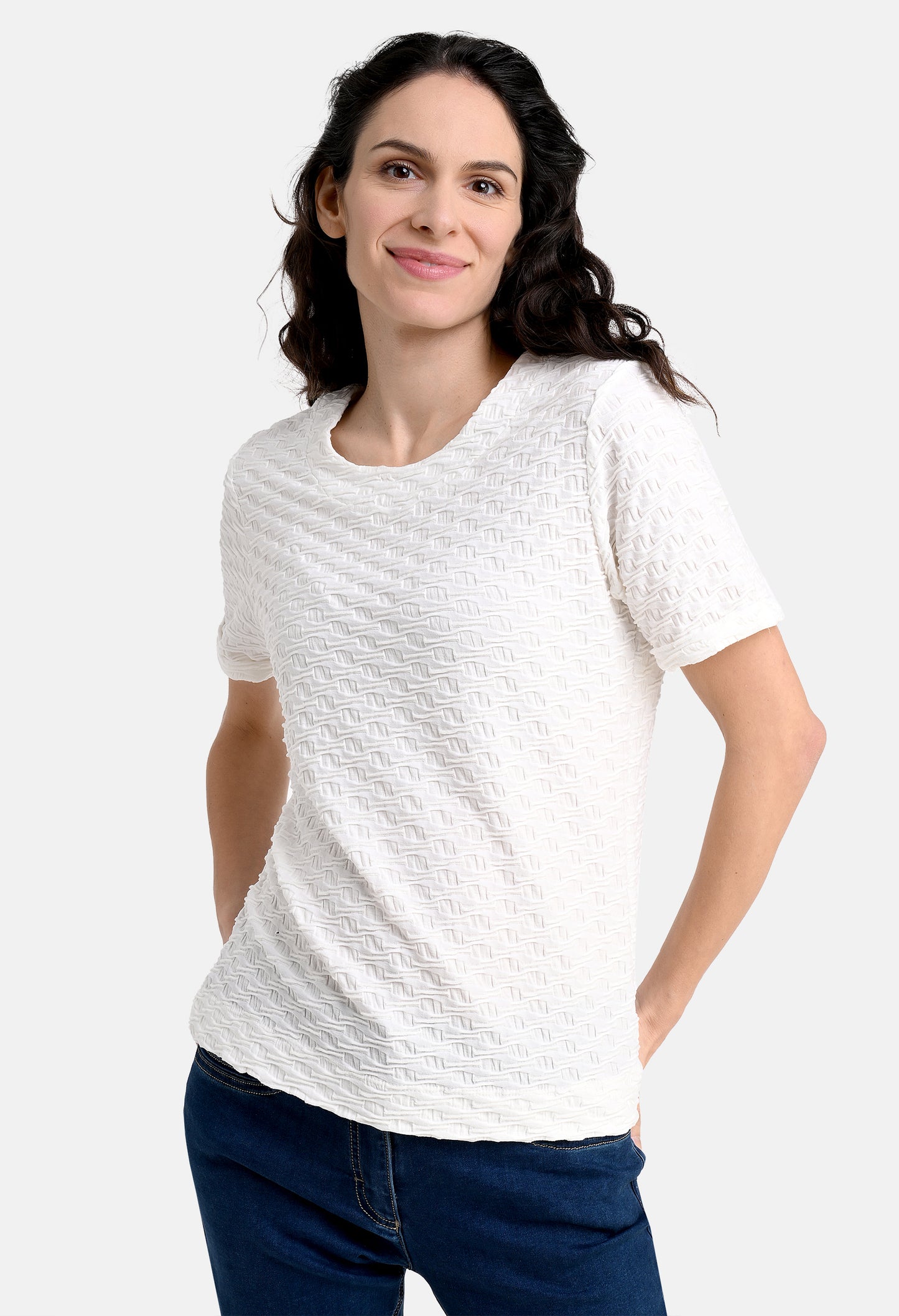 Shirt Structure Plain Top