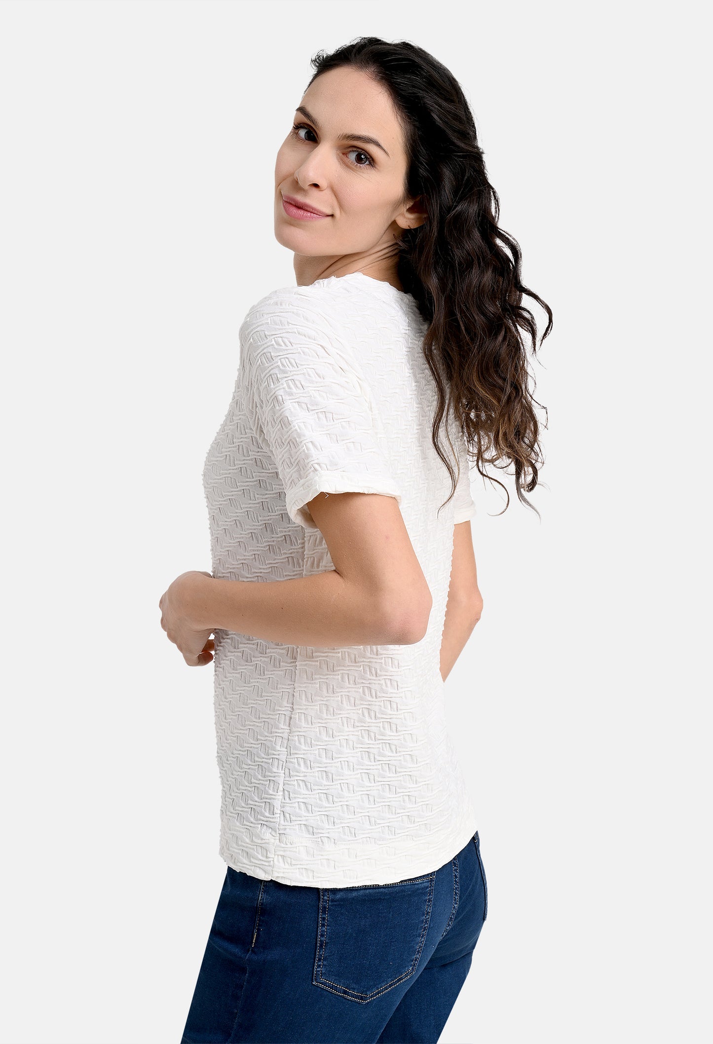 Shirt Structure Plain Top