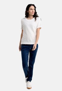 Shirt Structure Plain Top