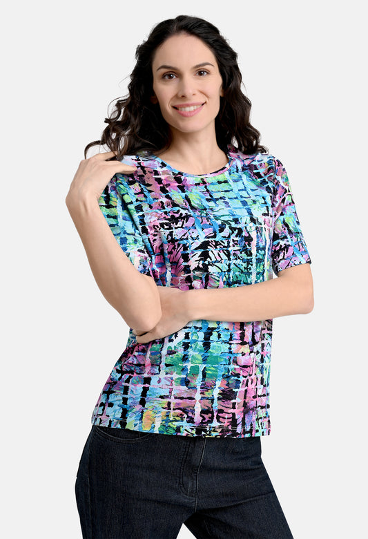 Squares Effect Top