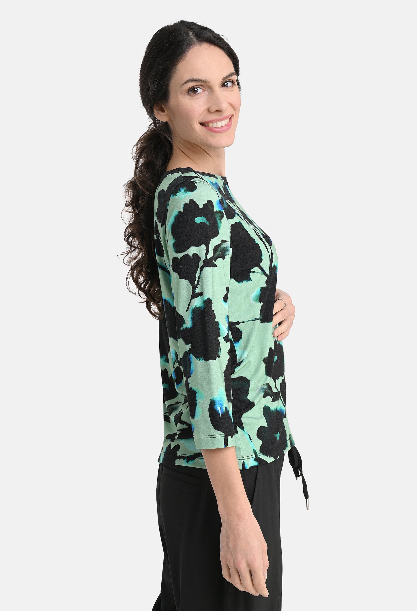 Shirt Soft Flowers Top