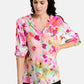 Blouse Flowers Print Top