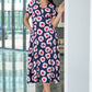 Poppy Print Dress