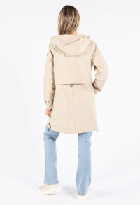 Longline Hooded Rain Jacket