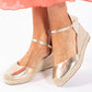 Espadrille Style Wedge