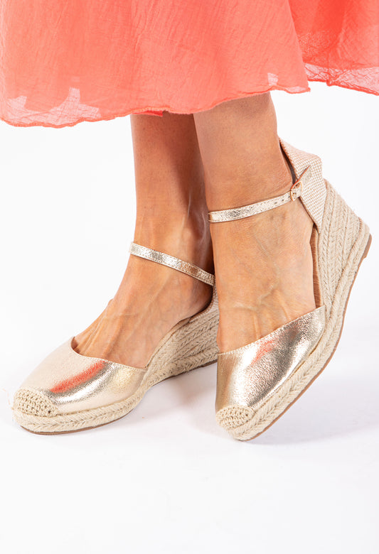 Espadrille Style Wedge