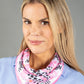 Cat Print Neck Scarf