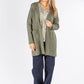 Soft Touch Fine Knit Hooded Cardigan