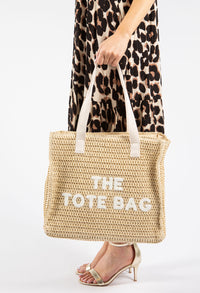 Contrast Tote Bag