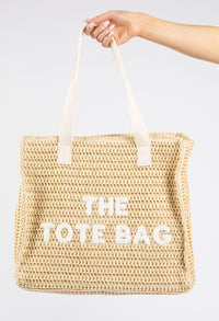 Contrast Tote Bag