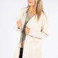 Soft Touch Fine Knit Hooded Cardigan