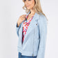 Suedette Biker Jacket