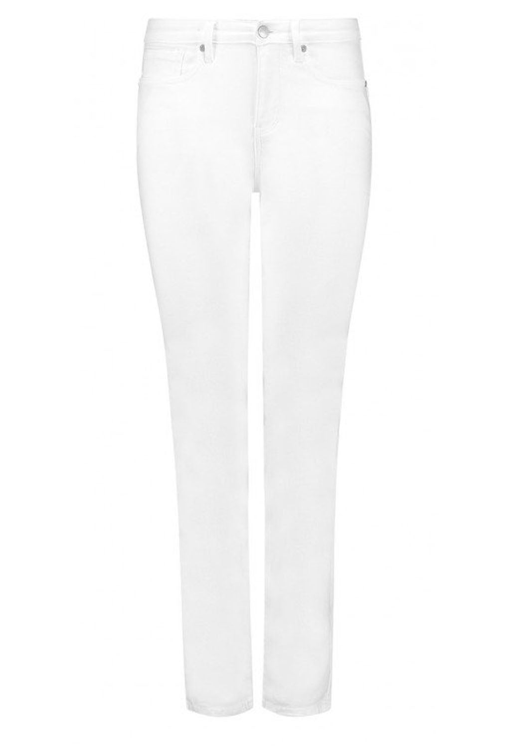 Slim in white premium denim