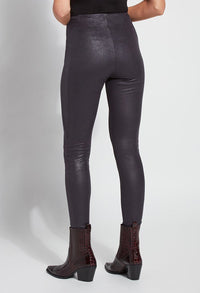 Graphite Suede Leggings