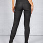 Abby Black Wax Coated Jeans *Recommend 1 Size Down*