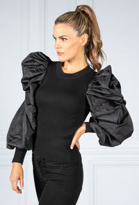 Puff Sleeve Top-2