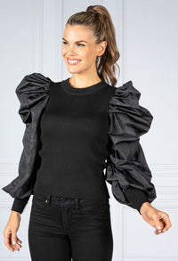 Puff Sleeve Top-2