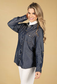 Dark denim Tencel Shirt