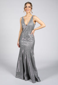 Silver Shimmer Gown